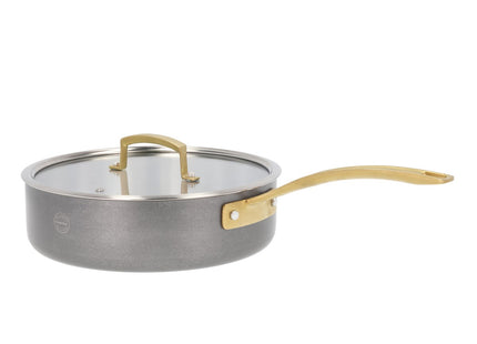 Sauterpande med låg Durance 24 cm Rustfrit stål - 4 stk