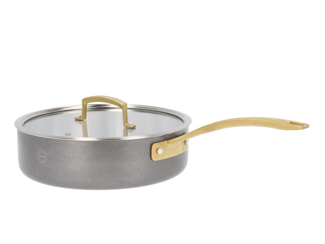 Sauterpande med låg Durance 24 cm Rustfrit stål - 4 stk