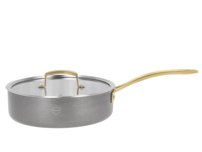 Sauterpande med låg Durance 24 cm Rustfrit stål - 4 stk