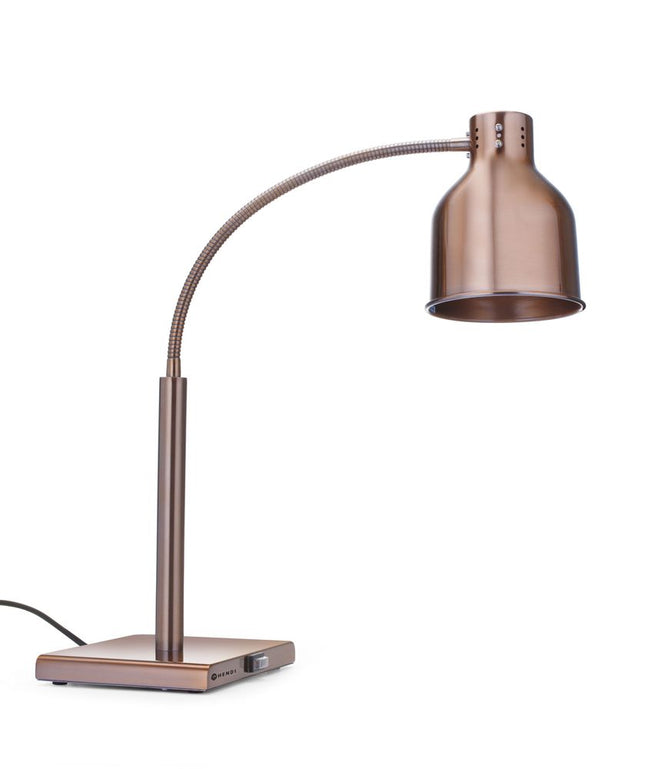 Fleksibel varmelampe, HENDI, kobber, 230V/250W, 268x203x(H)660mm