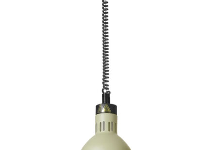 Højdejusterbar varmelampe, cylindrisk, HENDI, grøn, 230V/375W, ⌀175x(H)250mm