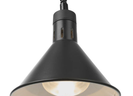 Højdejusterbar varmelampe, konisk, HENDI, kobber, 230V/375W, ⌀275x(H)250mm