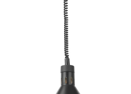 Højdejusterbar varmelampe, konisk, HENDI, kobber, 230V/375W, ⌀275x(H)250mm
