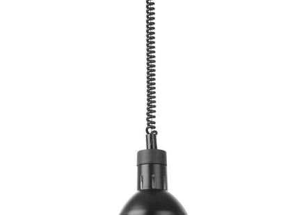 Højdejusterbar varmelampe, cylindrisk, HENDI, grøn, 230V/375W, ⌀175x(H)250mm