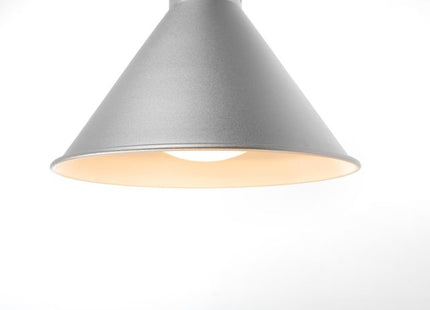 Højdejusterbar varmelampe, konisk, HENDI, sølv, 230V/375W, ⌀275x(H)250mm