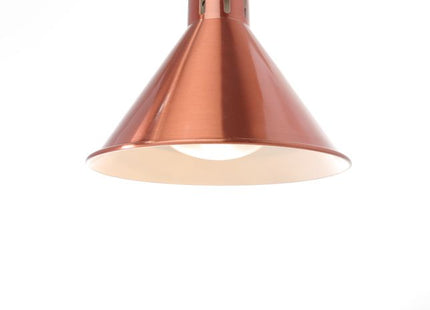 Højdejusterbar varmelampe, konisk, HENDI, hvid, 230V/375W, ⌀275x(H)250mm