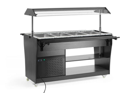 Salatbuffet, Arktic, GN 1/1, 1490L, 230V/170W, 765x1490x(H)1370mm