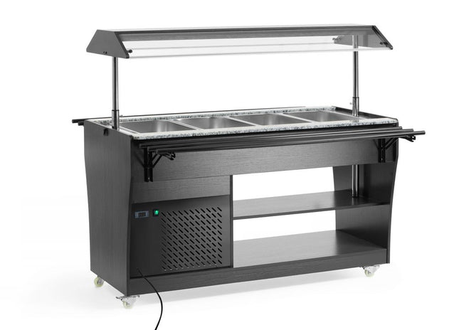 Salatbuffet, Arktic, GN 1/1, 1490L, 230V/170W, 765x1490x(H)1370mm