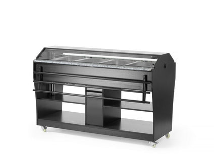 Opvarmet buffet, HENDI, GN 1/1, 1490L, 765x1490x(H)1370mm