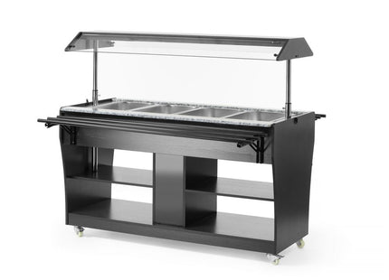 Opvarmet buffet, HENDI, GN 1/1, 1490L, 765x1490x(H)1370mm