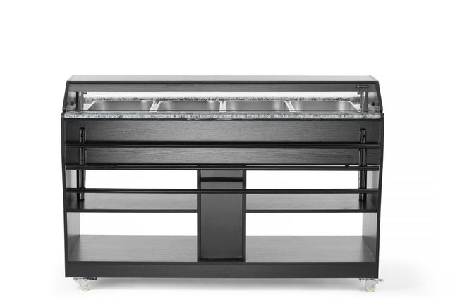 Opvarmet buffet, HENDI, GN 1/1, 1490L, 765x1490x(H)1370mm