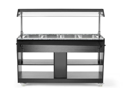 Opvarmet buffet, HENDI, GN 1/1, 1490L, 765x1490x(H)1370mm