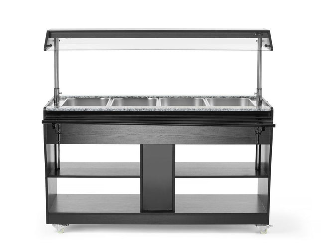Opvarmet buffet, HENDI, GN 1/1, 1490L, 765x1490x(H)1370mm