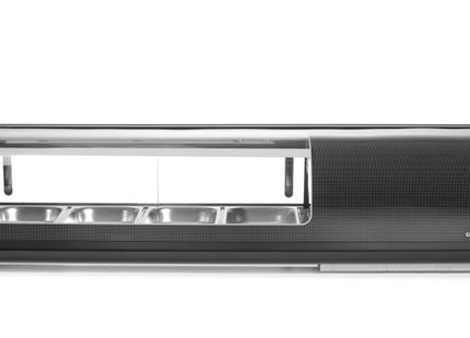 Sushidisk, Arktic, Beholdere inkluderet: 4x GN 1/3 (H) 40mm., sort, 230V/190W, 426x1177x(H)296mm