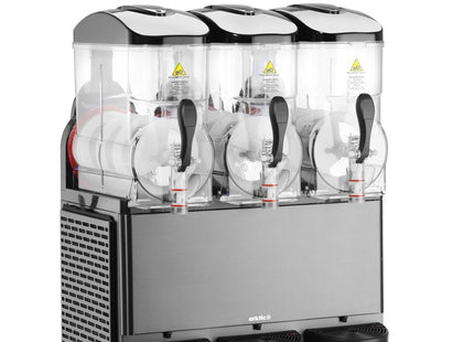 Slushmaskine, Arktic, Kitchen Line, 3 tanke, sort, 230V/1080W, 507x615x(H)810mm