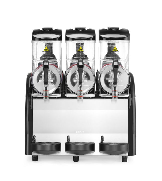Slushmaskine, Arktic, Profi Line, 3 tanke, sort, 230V/1080W, 515x670x(H)810mm
