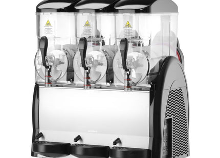 Slushmaskine, Arktic, Profi Line, 3 tanke, sort, 230V/1080W, 515x670x(H)810mm