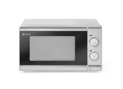 Mikrobølgeovn med grill, 700 W, 20 L, HENDI, 20L, 230V/1050W, 435x360x(H)251mm
