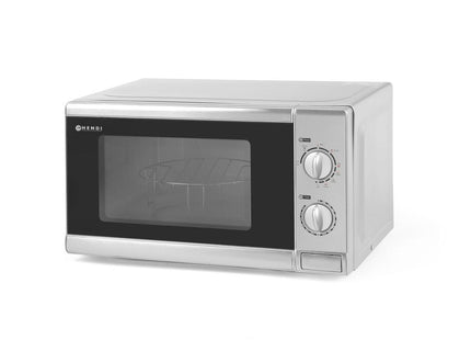 Mikrobølgeovn med grill, 700 W, 20 L, HENDI, 20L, 230V/1050W, 435x360x(H)251mm