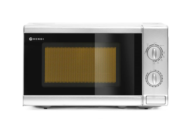 Mikrobølgeovn med grill, 700 W, 20 L, HENDI, 20L, 230V/1050W, 435x360x(H)251mm