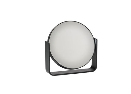 Bordspejl m. 5 x forstørrelse Ume Black - 4 stk