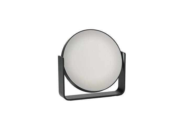 Bordspejl m. 5 x forstørrelse Ume Black - 4 stk