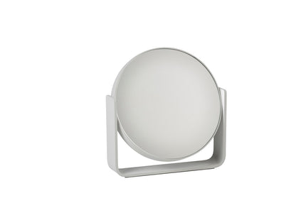 Bordspejl m. 5 x forstørrelse Ume Soft Grey - 4 stk