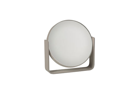 Bordspejl m. 5 x forstørrelse Ume Taupe - 4 stk