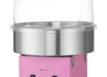 Candyflossmaskine, HENDI, Pink, 230V/1130W, 520x520x(H)503mm