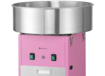 Candyflossmaskine, HENDI, Pink, 230V/1130W, 520x520x(H)503mm