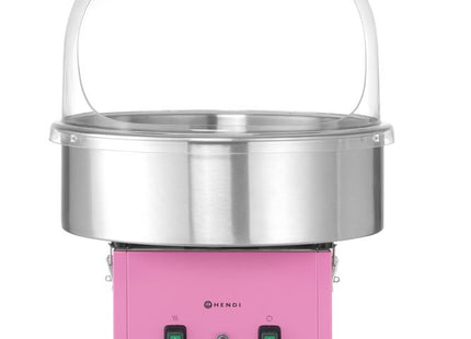 Candyflossmaskine, HENDI, Pink, 230V/1130W, 520x520x(H)503mm
