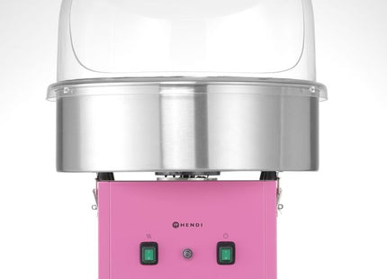 Candyflossmaskine, HENDI, Pink, 230V/1130W, 520x520x(H)503mm