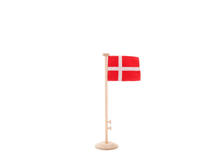 Flagstang DK 28 cm Natur Eg - 6 stk