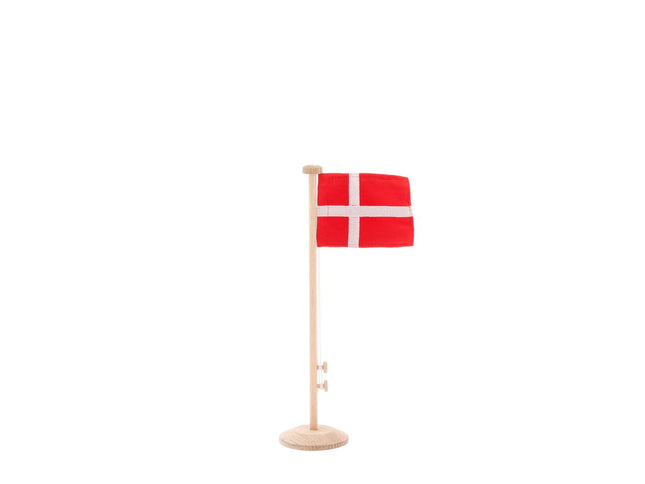 Flagstang DK 28 cm Natur Eg - 6 stk