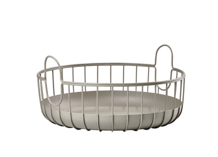 Kurv Inu 38 x 18 cm Taupe - 4 stk