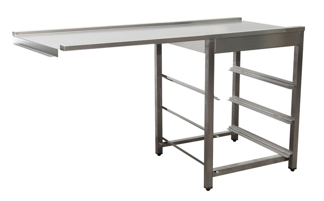 Afløb bord til opvaskemaskine venstre side, 1600mm