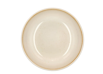 Poke-/ramenskål 18 cm Creme/creme Stentøj - 6 stk