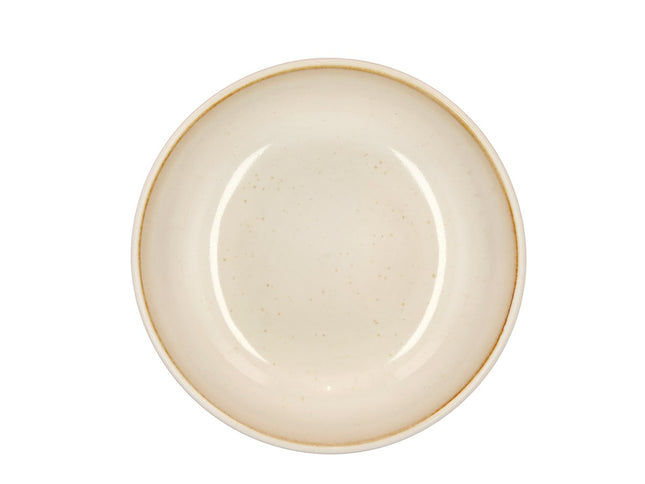 Poke-/ramenskål 18 cm Creme/creme Stentøj - 6 stk