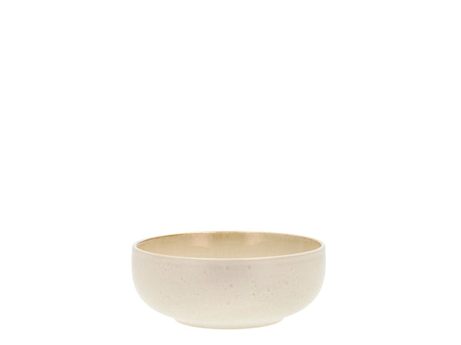 Poke-/ramenskål 18 cm Creme/creme Stentøj - 6 stk