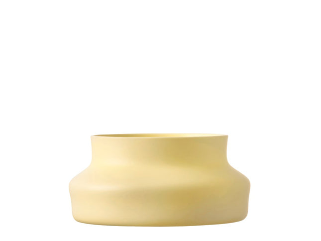 Vase Dorotea 25 x 12 cm Mellow Yellow Keramik - 3 stk