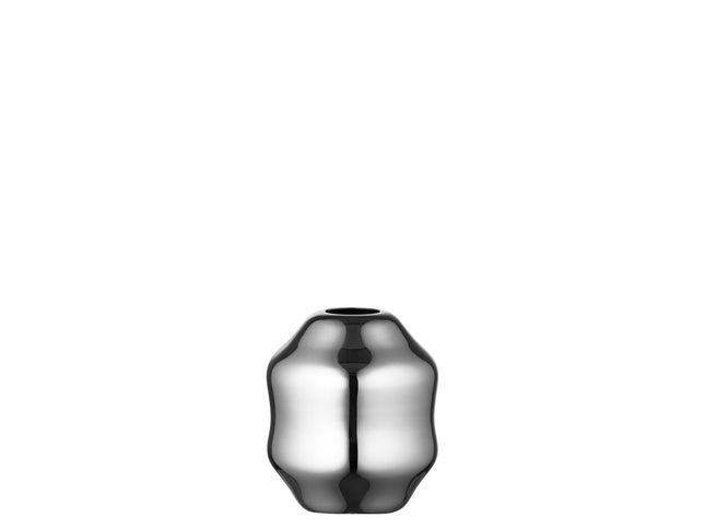 Vase Dorotea 9 x 10 cm Blankt stål - 4 stk