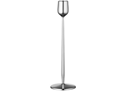 Lysestage Dorotea 7 x 23,5 cm Blankt stål - 4 stk
