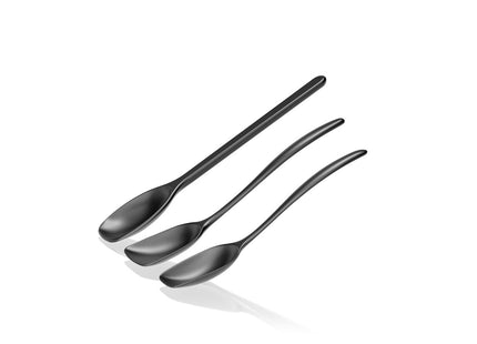 Grydeskesæt 3 dele Classic Carbon black - 5 sæt