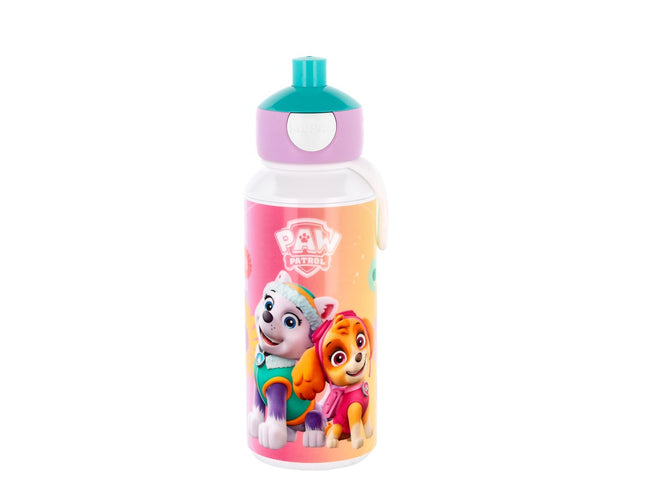 Drikkeflaske Pop-up Paw Patrol Girls 400 ml - 2 stk