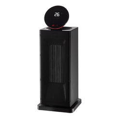Varmeblæser 2000 watt Sort - 6 stk