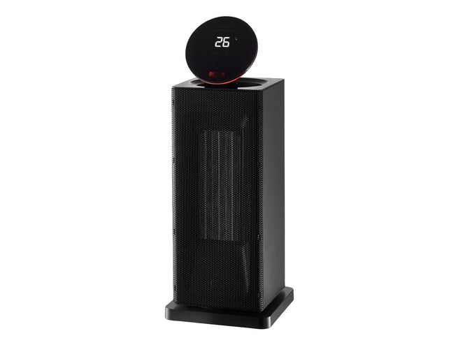 Varmeblæser 2000 watt Sort - 6 stk