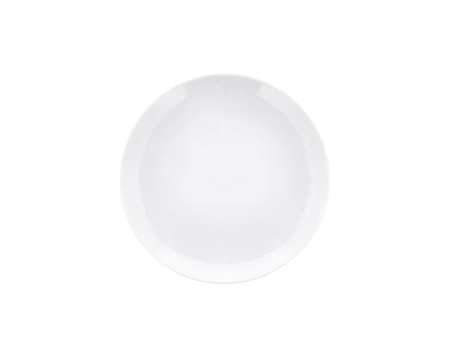 Tallerken flad Eventail 21 cm Hvid - 6 stk
