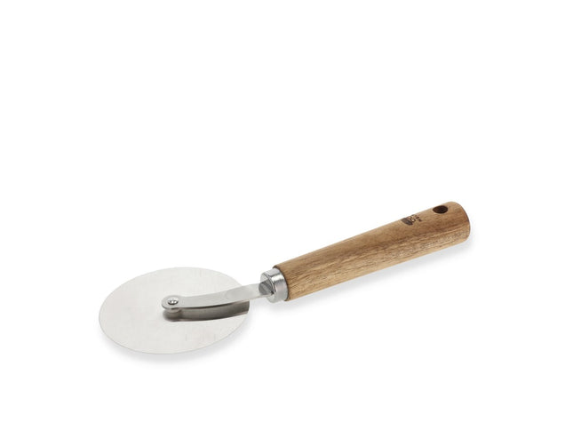 Pizzaskærer 24 cm Rustfrit stål/Akacie - 6 stk
