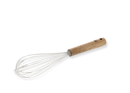 Piskeris 30 cm Rustfrit stål/Akacie - 6 stk