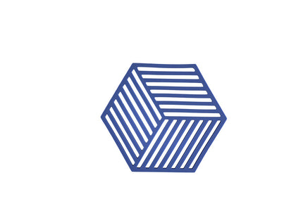 Bordskåner Hexagon Indigo - 12 stk